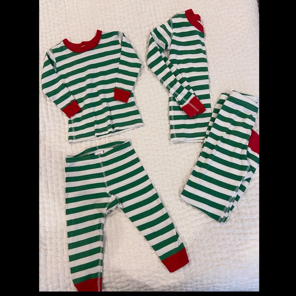 Hanna Andersson Holiday Long John PJs